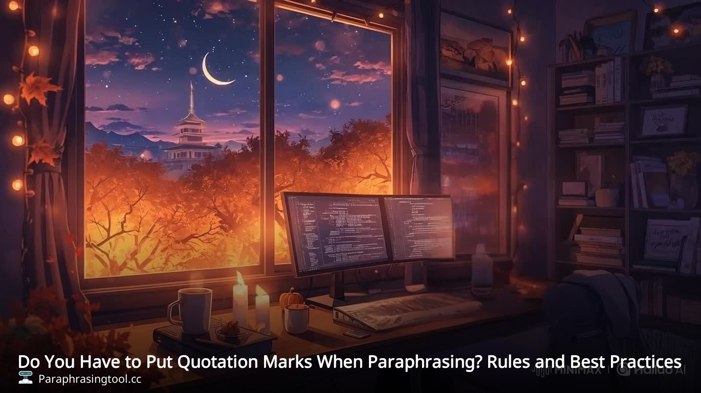 Do You Have to Put Quotation Marks When Paraphrasing? Rules and Best Practices