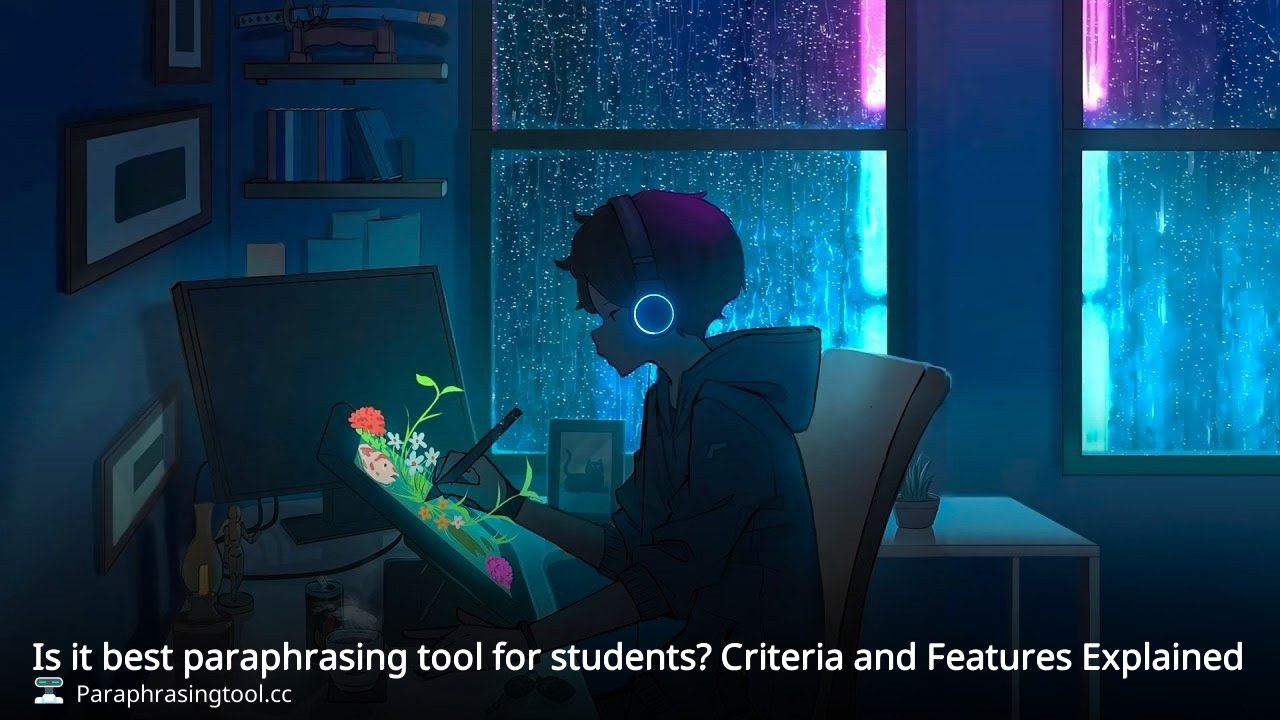 Is it best paraphrasing tool for students? Criteria and Features Explained