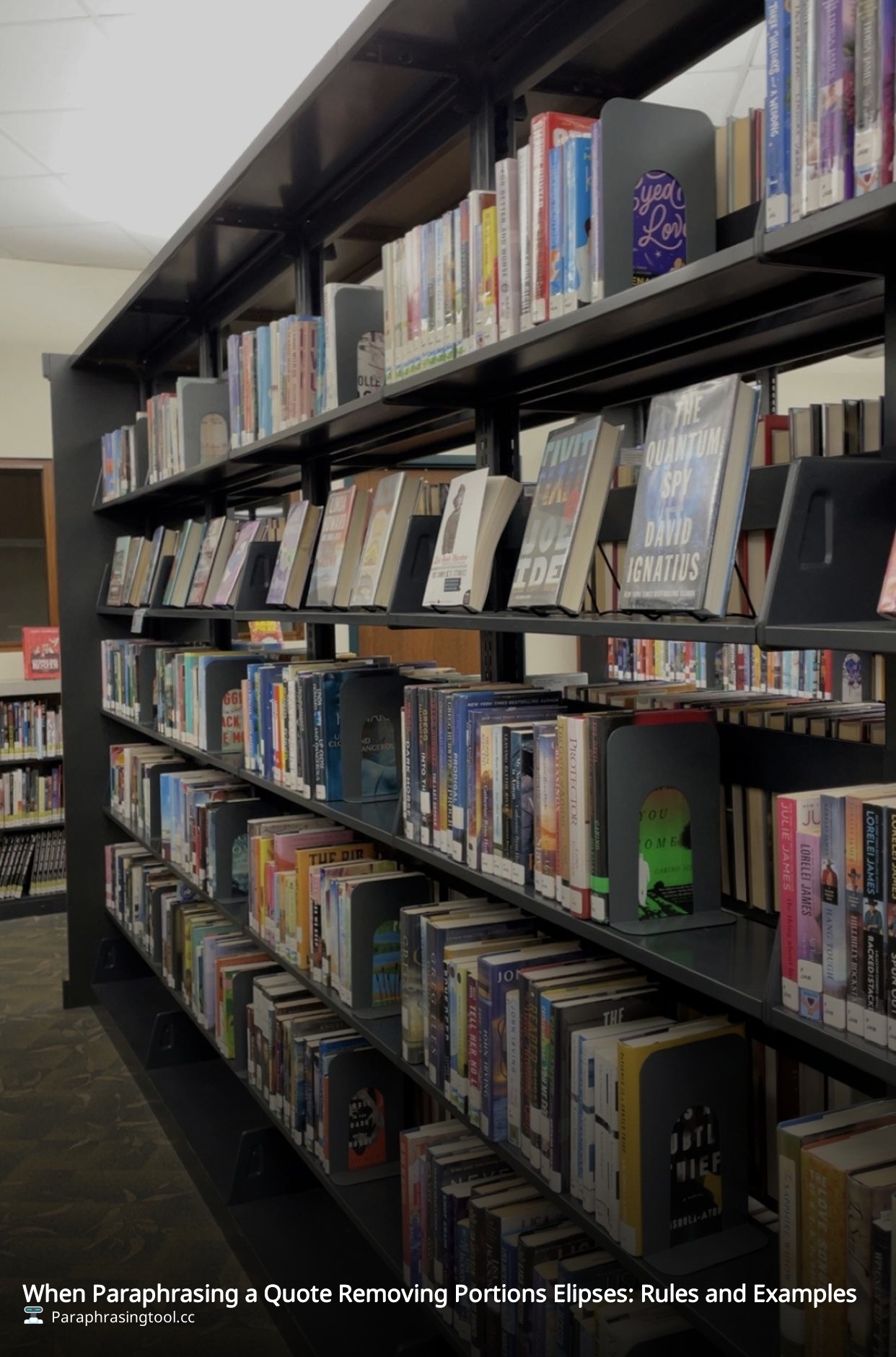 When Paraphrasing a Quote Removing Portions Elipses: Rules and Examples