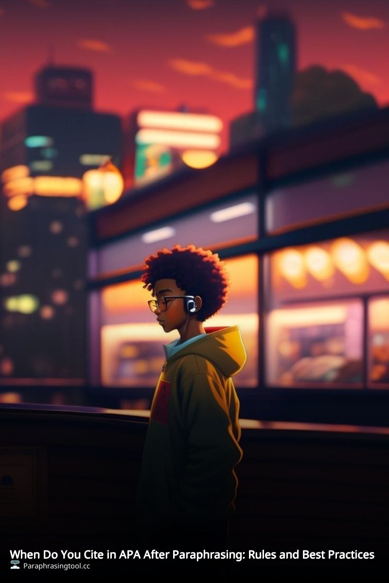 When Do You Cite in APA After Paraphrasing: Rules and Best Practices