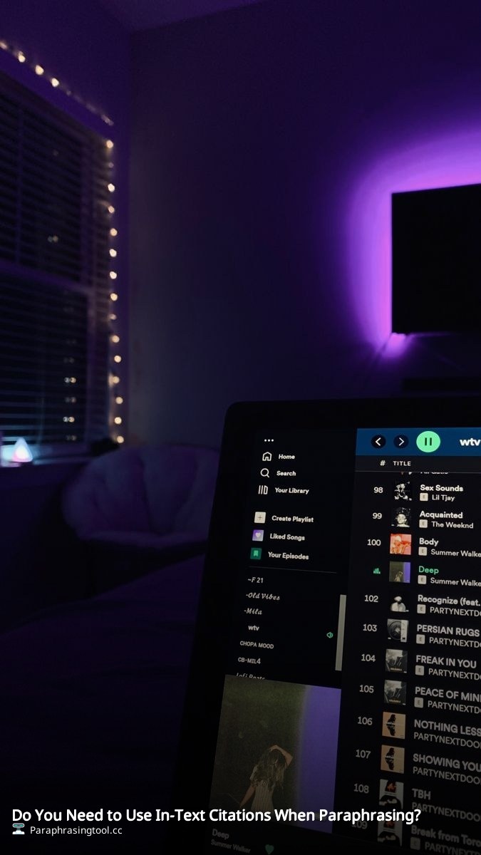 Do You Need to Use In-Text Citations When Paraphrasing?