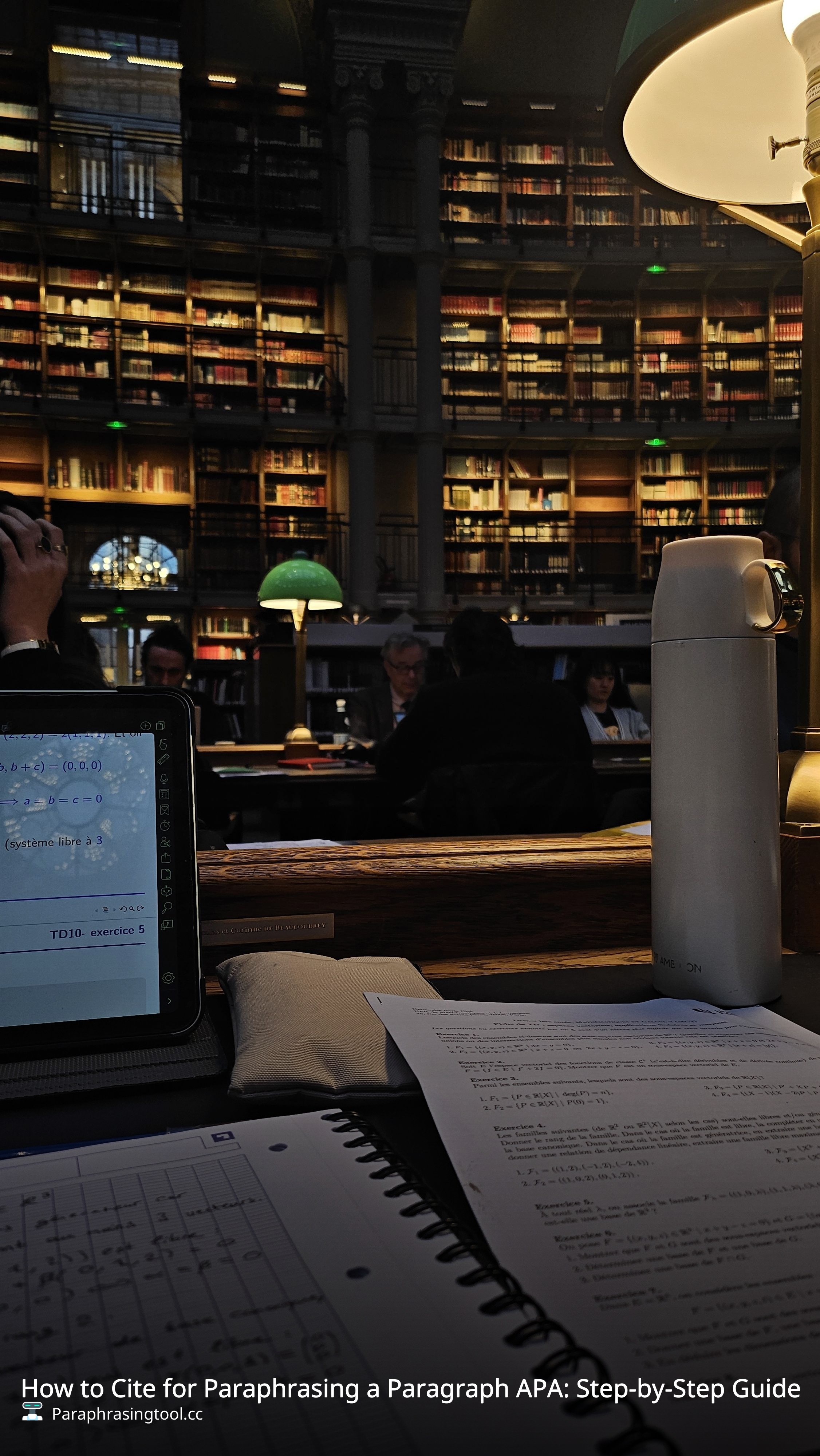 How to Cite for Paraphrasing a Paragraph APA: Step-by-Step Guide