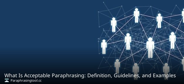 What Is Acceptable Paraphrasing: Definition, Guidelines, and Examples