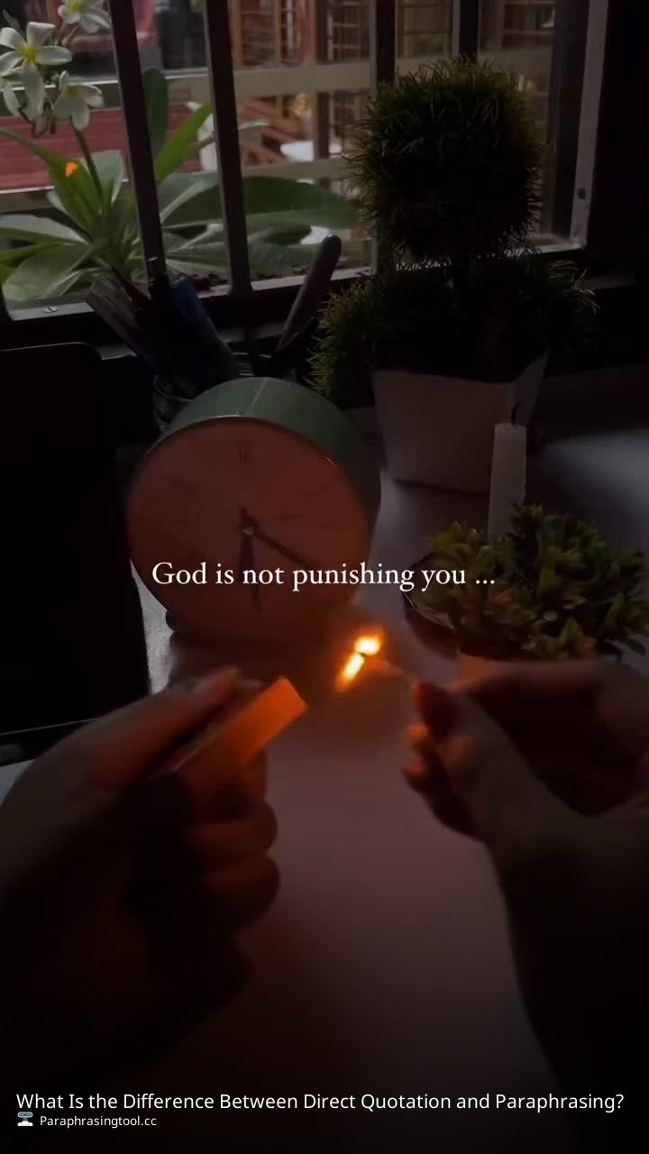 What Is the Difference Between Direct Quotation and Paraphrasing?