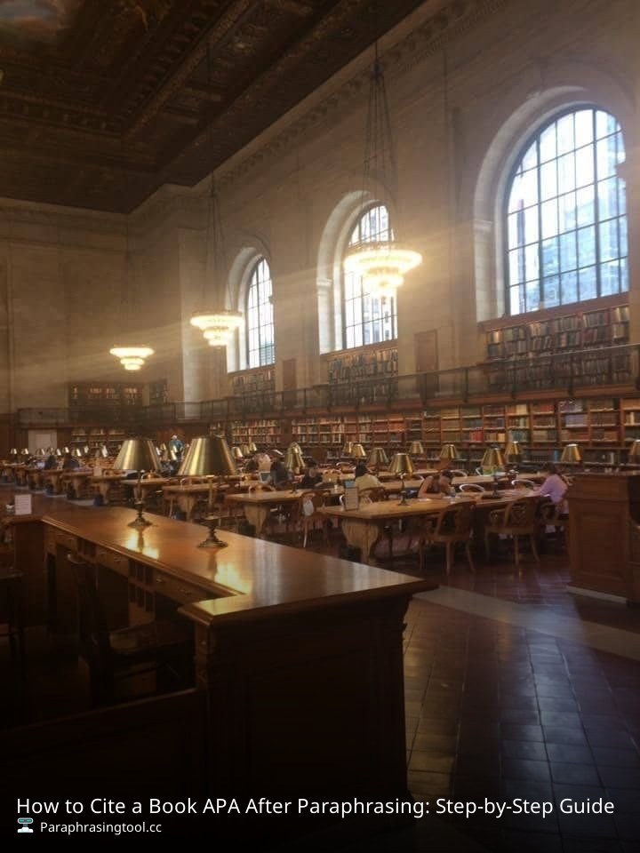 How to Cite a Book APA After Paraphrasing: Step-by-Step Guide