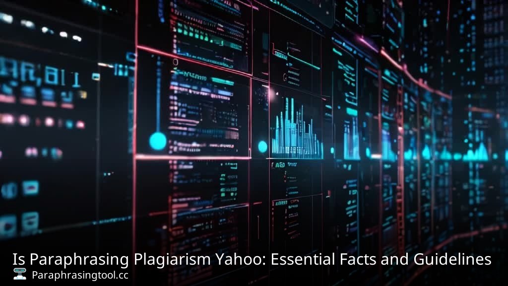 Is Paraphrasing Plagiarism Yahoo: Essential Facts and Guidelines