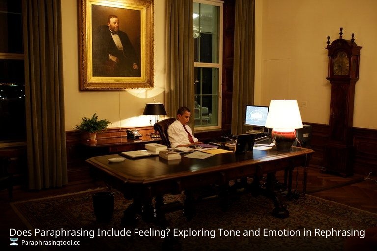 Does Paraphrasing Include Feeling? Exploring Tone and Emotion in Rephrasing