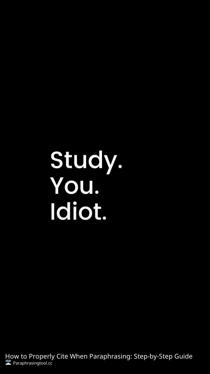 How to Properly Cite When Paraphrasing: Step-by-Step Guide