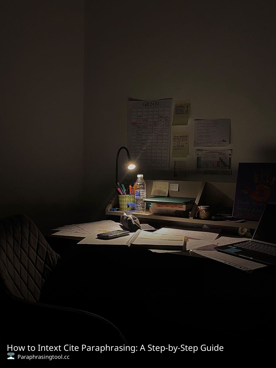 How to Intext Cite Paraphrasing: A Step-by-Step Guide