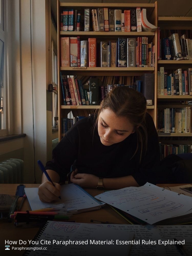 How Do You Cite Paraphrased Material: Essential Rules Explained