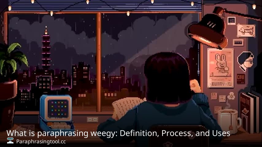 What is paraphrasing weegy: Definition, Process, and Uses