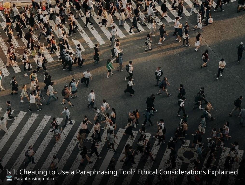 Is It Cheating to Use a Paraphrasing Tool? Ethical Considerations Explained