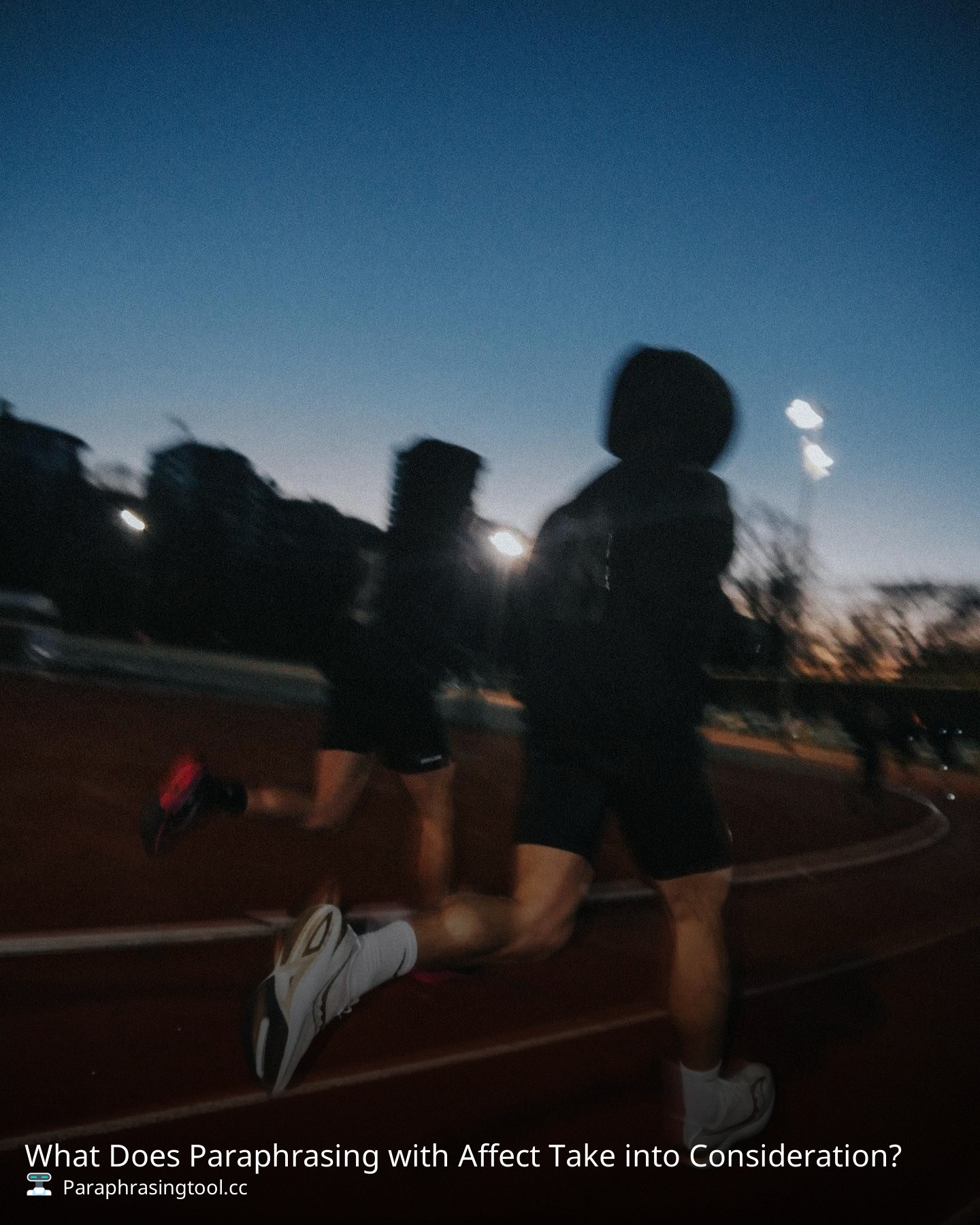 What Does Paraphrasing with Affect Take into Consideration?