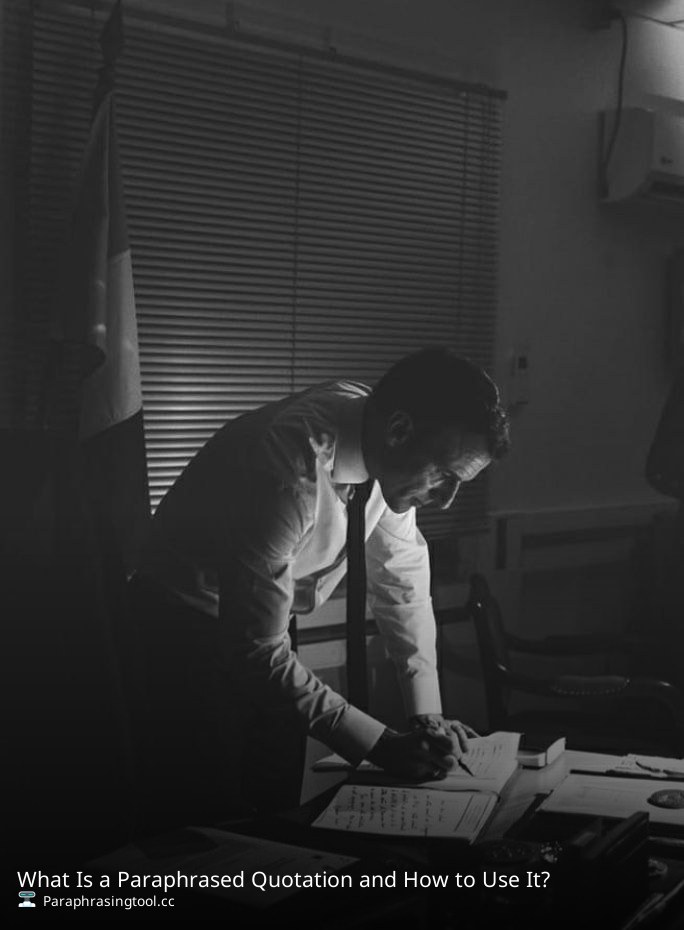 What Is a Paraphrased Quotation and How to Use It?