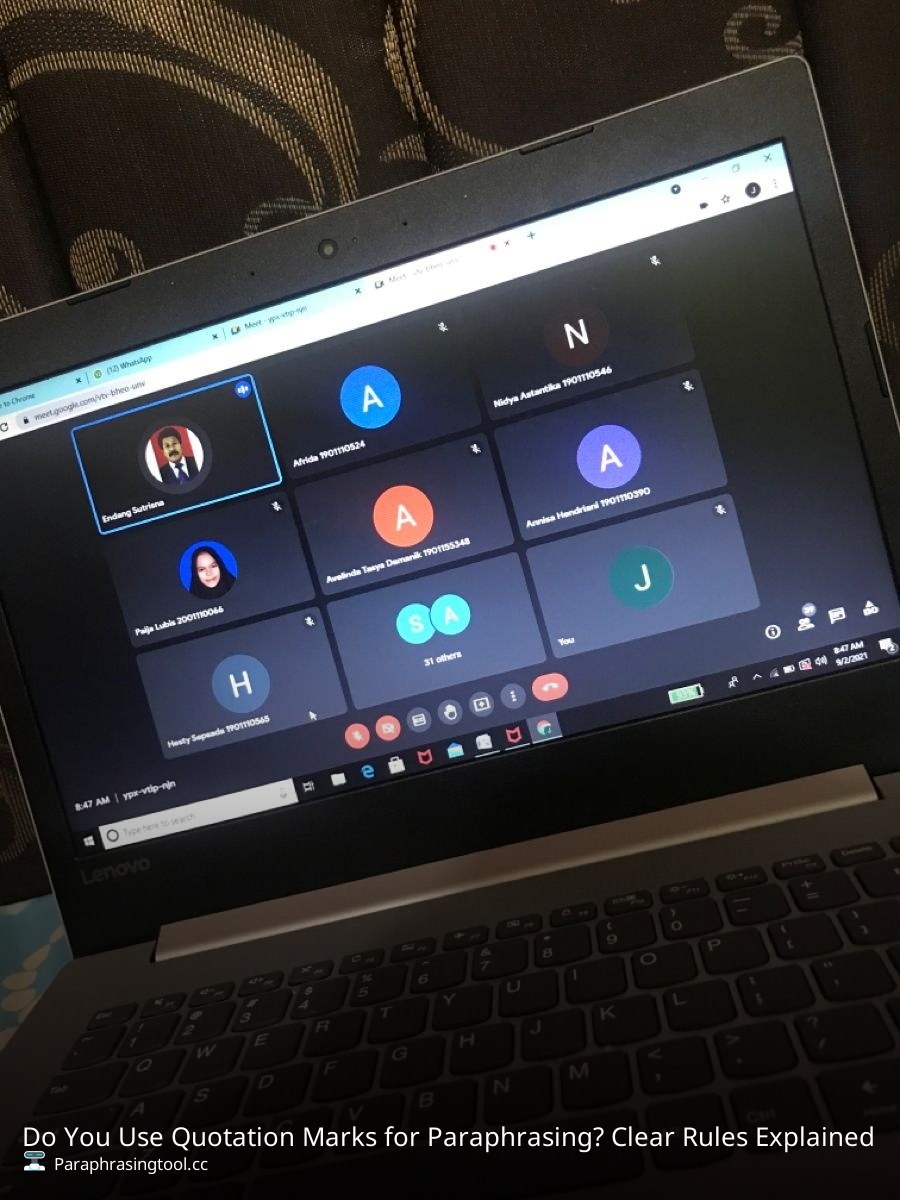 Do You Use Quotation Marks for Paraphrasing? Clear Rules Explained