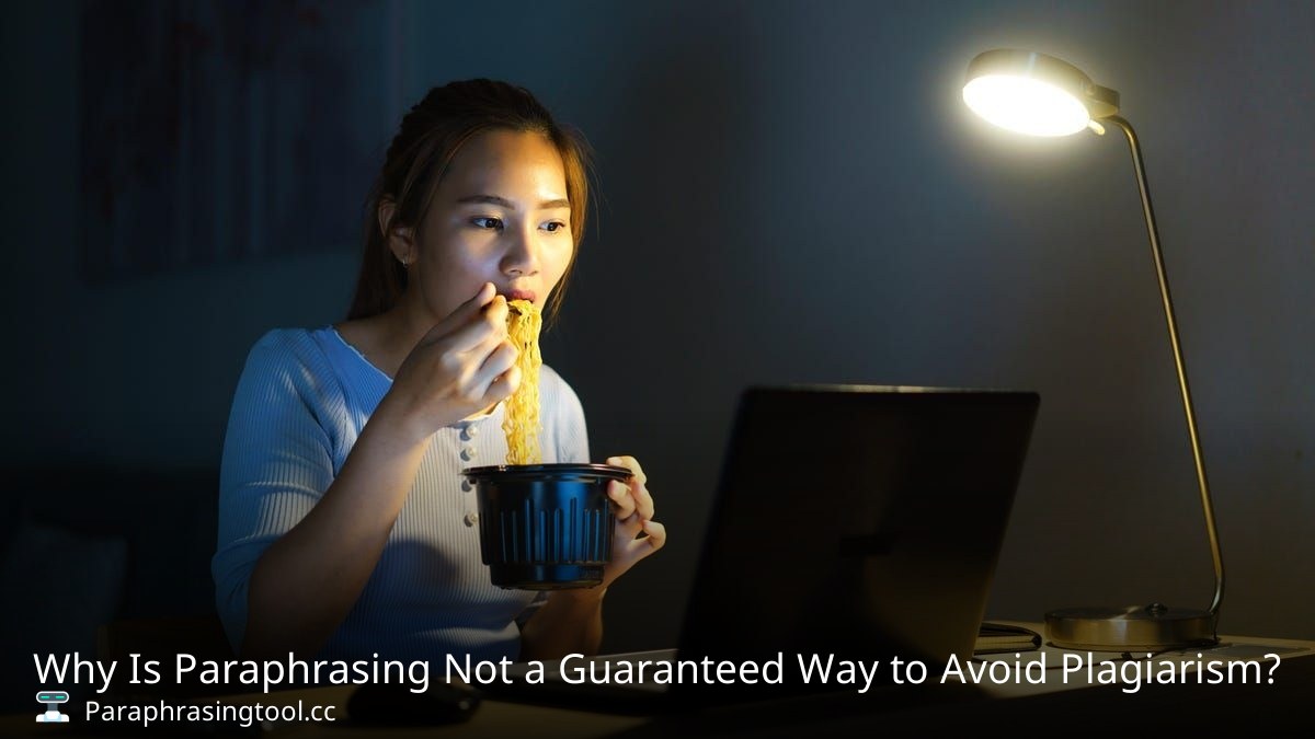 Why Is Paraphrasing Not a Guaranteed Way to Avoid Plagiarism?