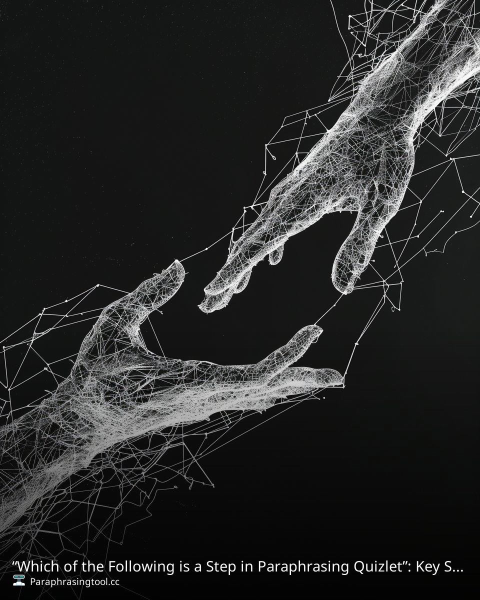 “Which of the Following is a Step in Paraphrasing Quizlet”: Key Steps Explained