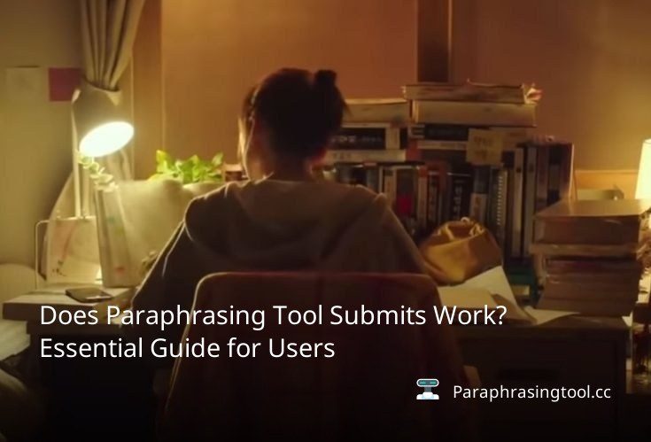 Does Paraphrasing Tool Submits Work? Essential Guide for Users