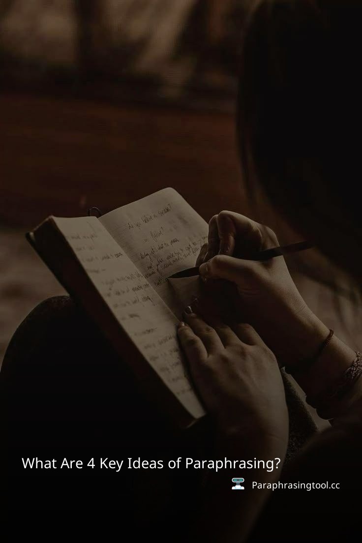 What Are 4 Key Ideas of Paraphrasing?