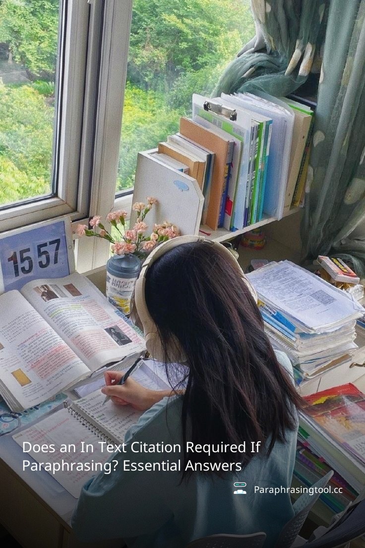 Does an In Text Citation Required If Paraphrasing? Essential Answers