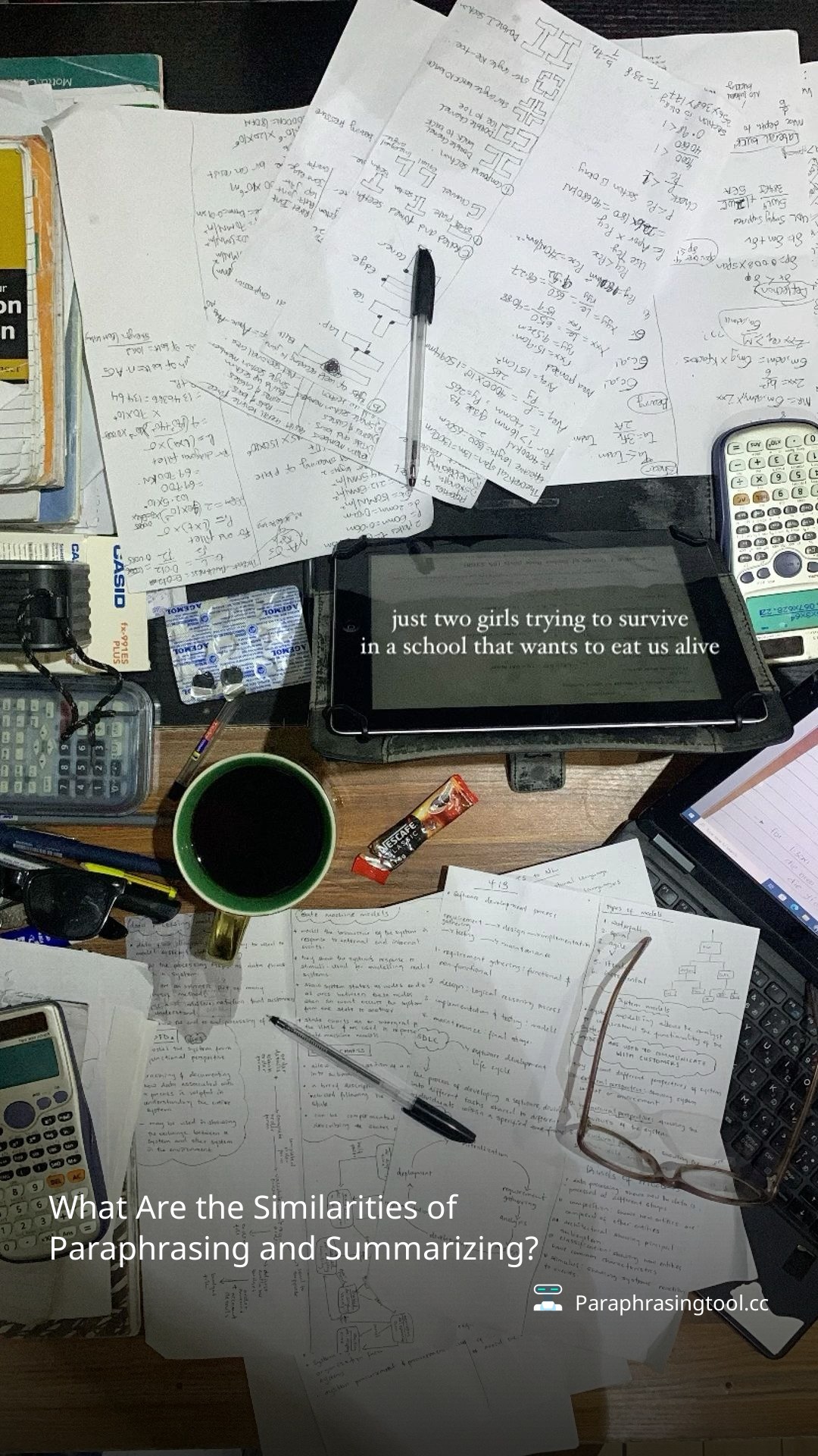 What Are the Similarities of Paraphrasing and Summarizing?