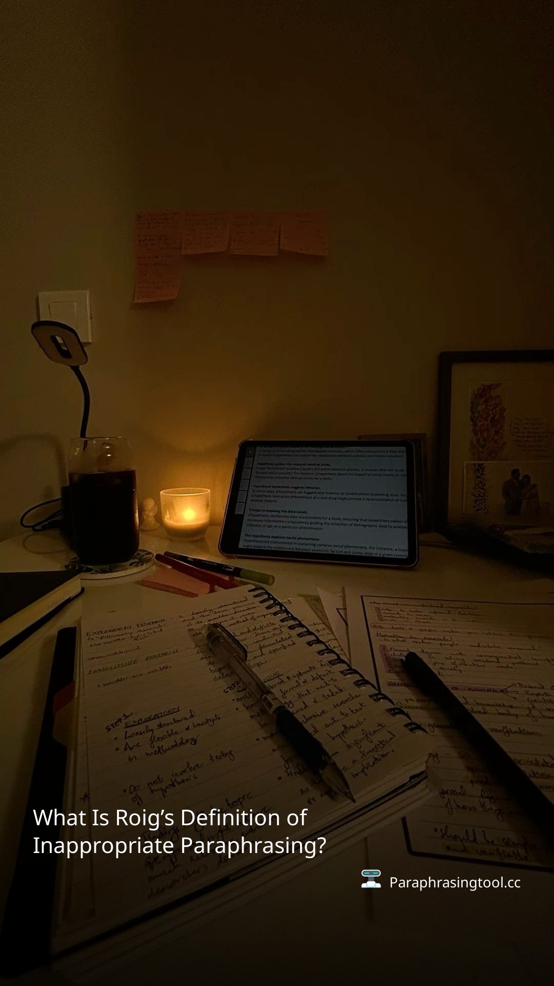 What Is Roig’s Definition of Inappropriate Paraphrasing?