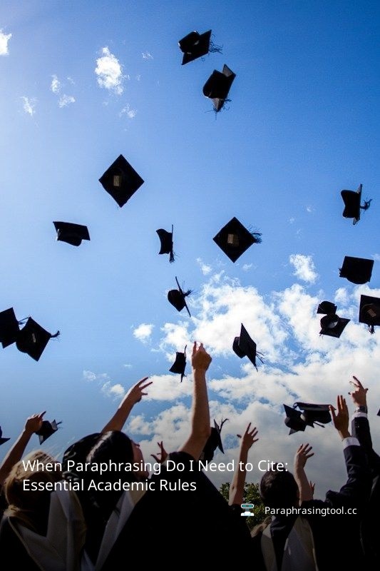 When Paraphrasing Do I Need to Cite: Essential Academic Rules