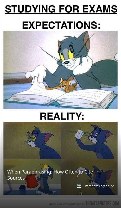 When Paraphrasing: How Often to Cite Sources