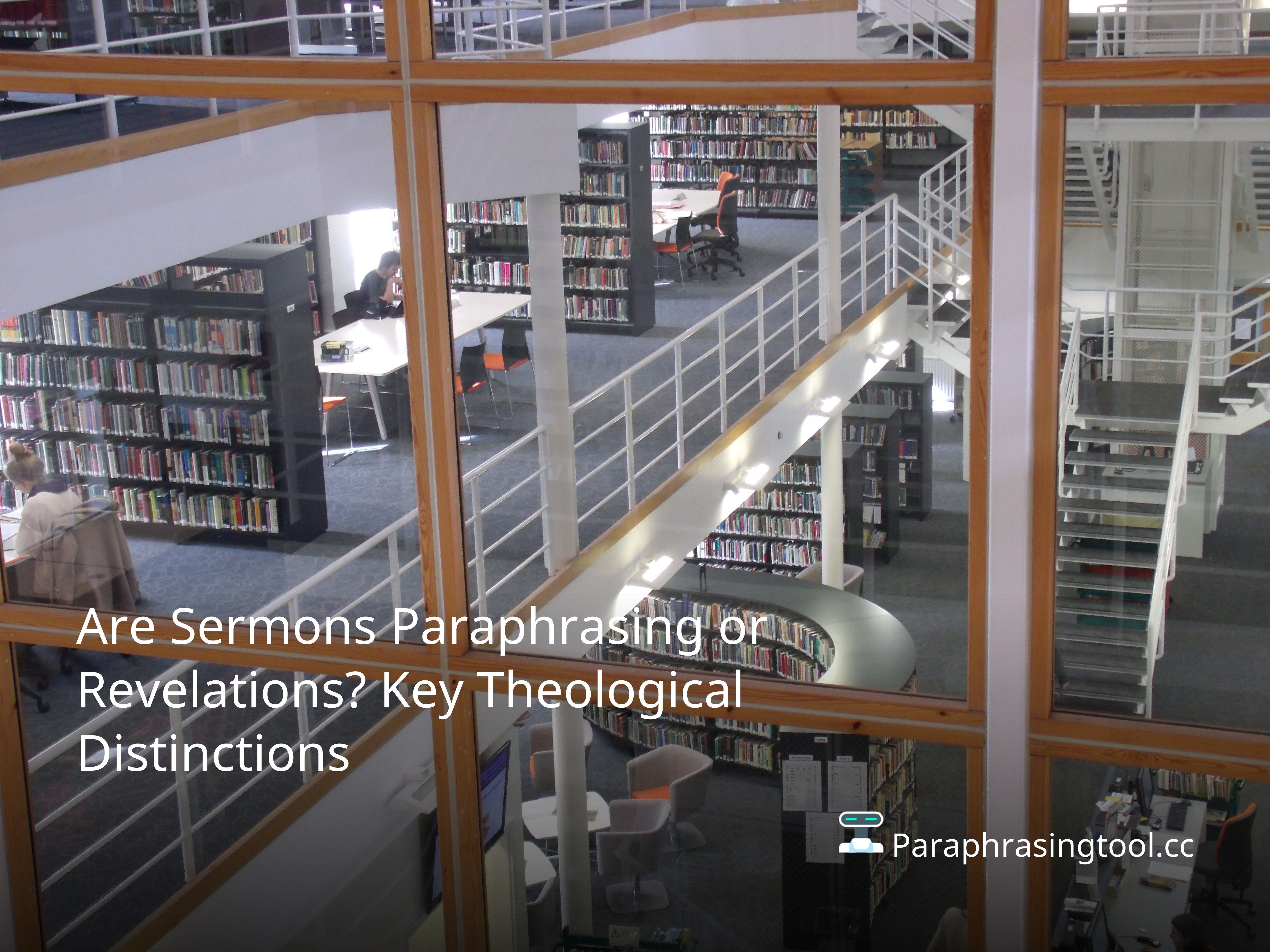 Are Sermons Paraphrasing or Revelations? Key Theological Distinctions