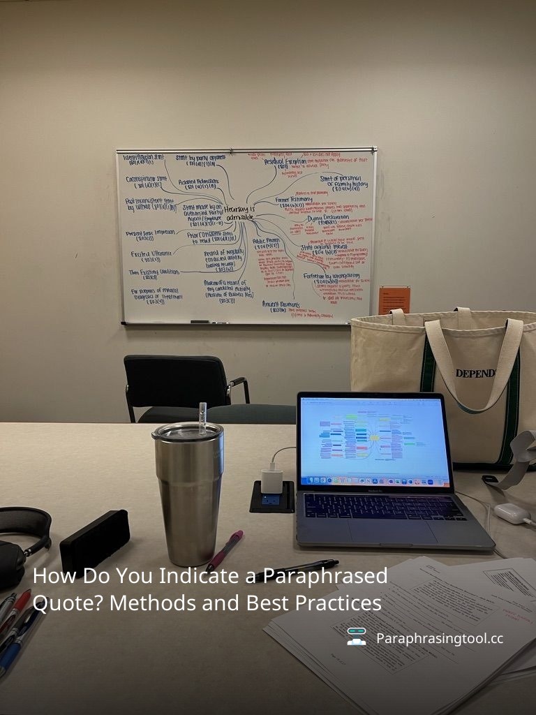 How Do You Indicate a Paraphrased Quote? Methods and Best Practices