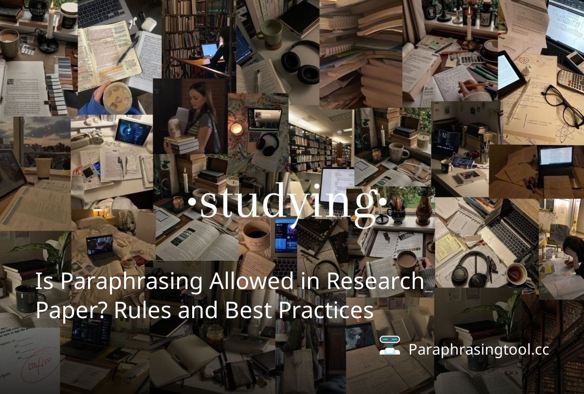 Is Paraphrasing Allowed in Research Paper? Rules and Best Practices