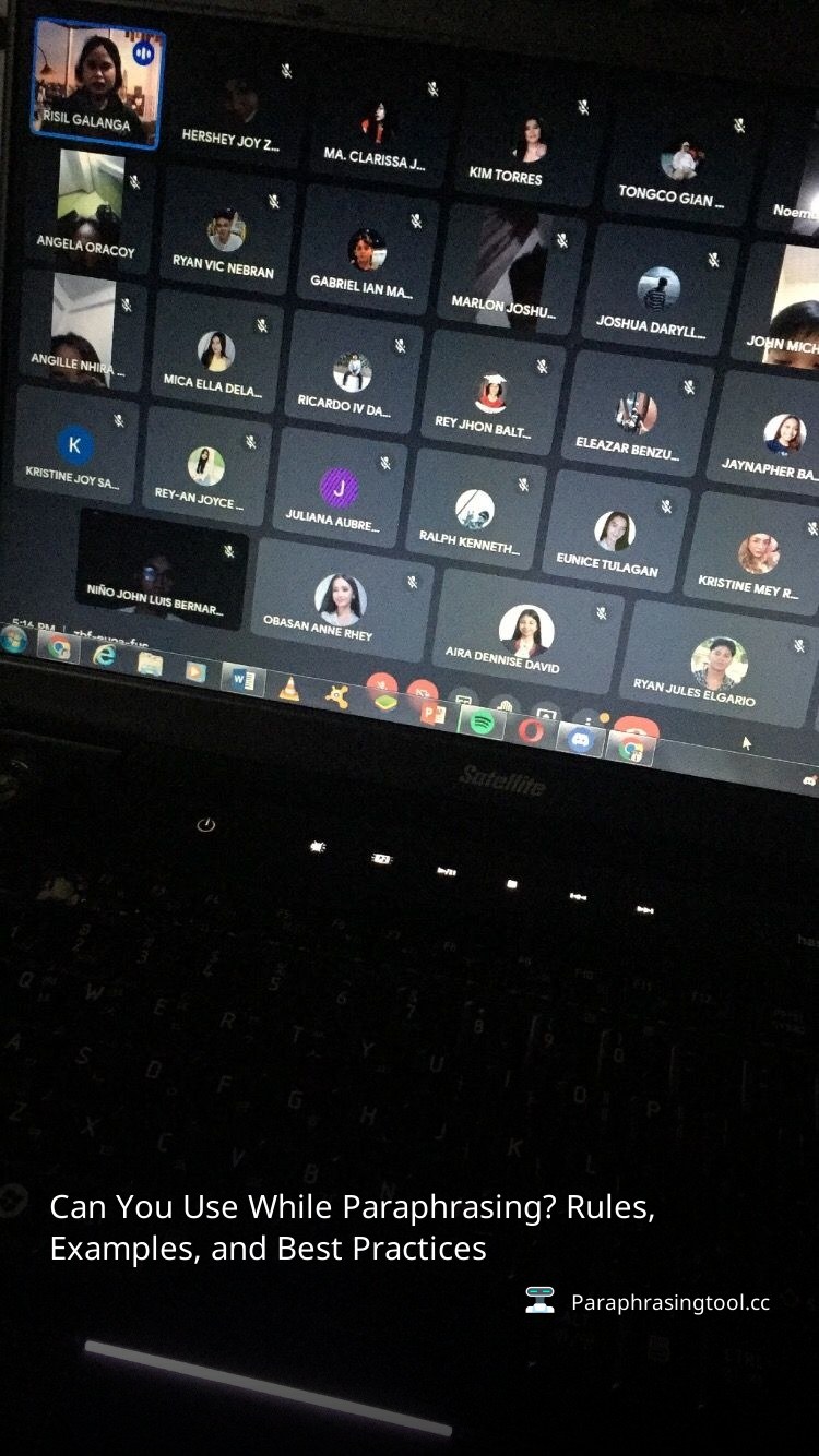 Can You Use While Paraphrasing? Rules, Examples, and Best Practices