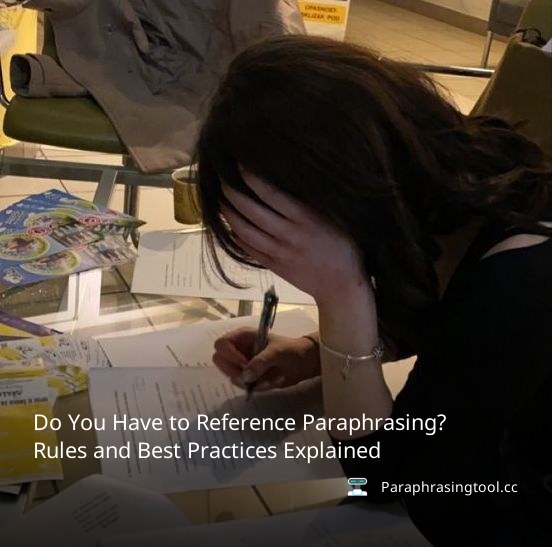 Do You Have to Reference Paraphrasing? Rules and Best Practices Explained