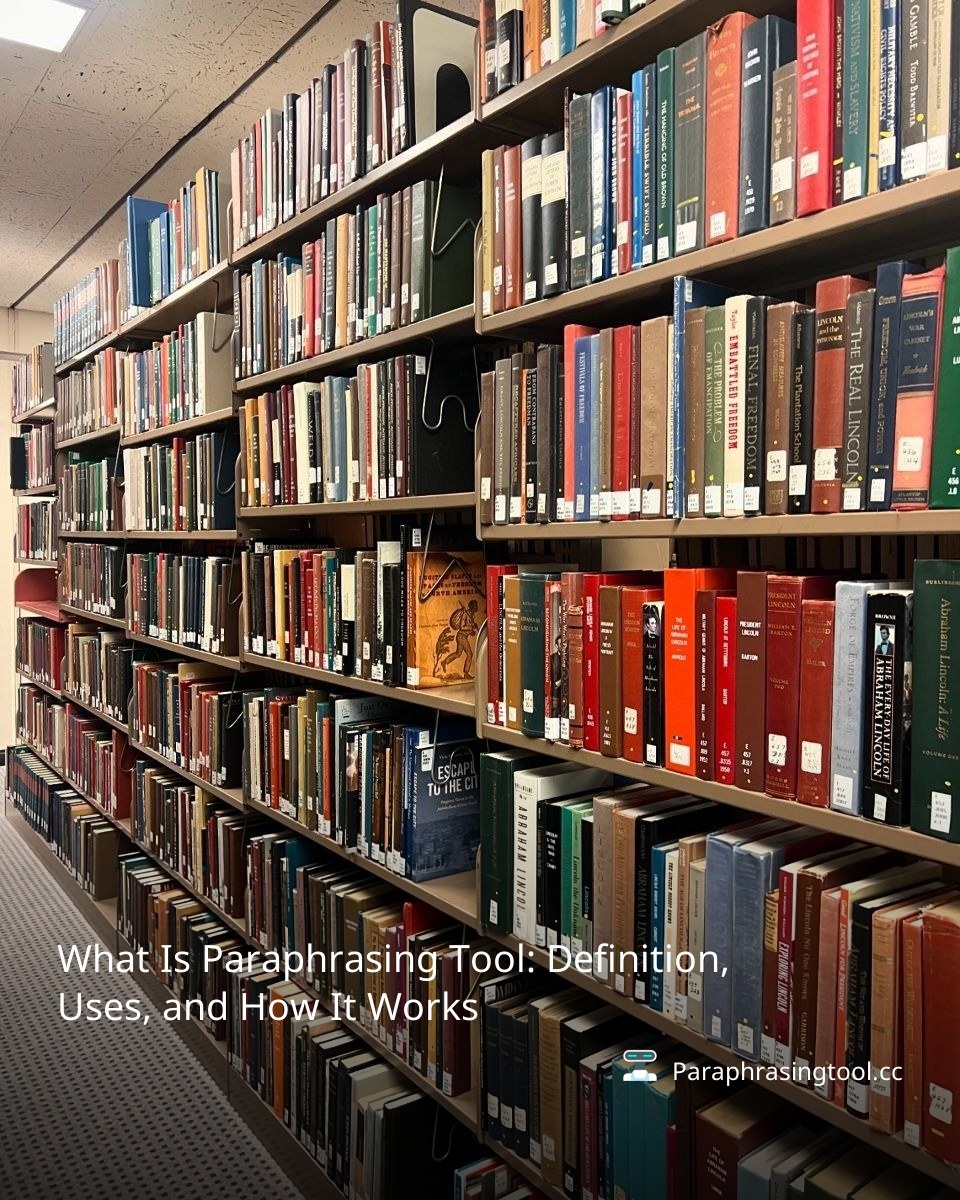 What Is Paraphrasing Tool: Definition, Uses, and How It Works