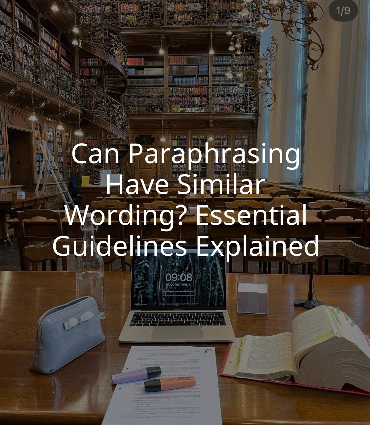 Can Paraphrasing Have Similar Wording? Essential Guidelines Explained