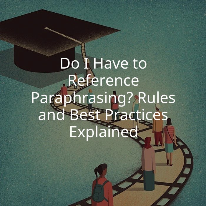 Do I Have to Reference Paraphrasing? Rules and Best Practices Explained