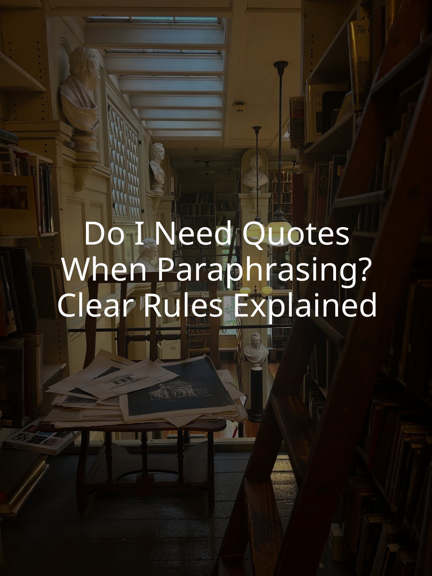 Do I Need Quotes When Paraphrasing? Clear Rules Explained