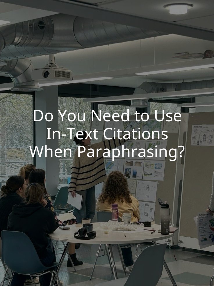 Do You Need to Use In-Text Citations When Paraphrasing?