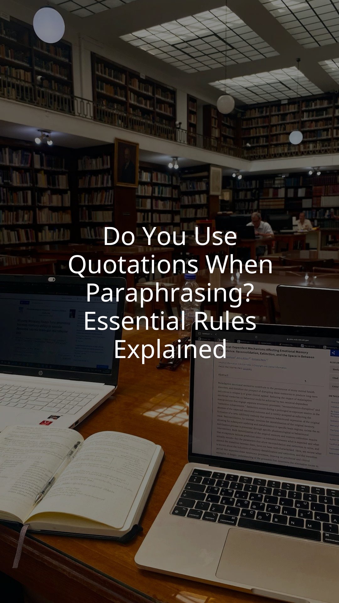 Do You Use Quotations When Paraphrasing? Essential Rules Explained