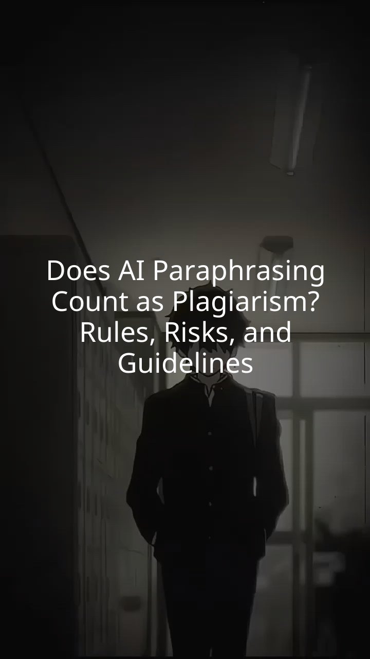Does AI Paraphrasing Count as Plagiarism? Rules, Risks, and Guidelines