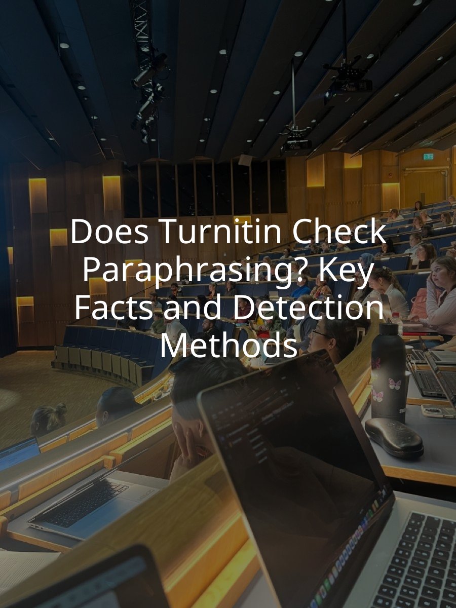 Does Turnitin Check Paraphrasing? Key Facts and Detection Methods