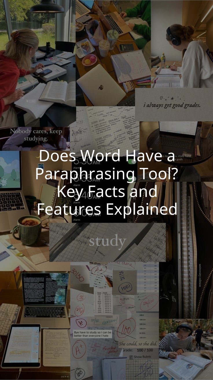 Does Word Have a Paraphrasing Tool? Key Facts and Features Explained
