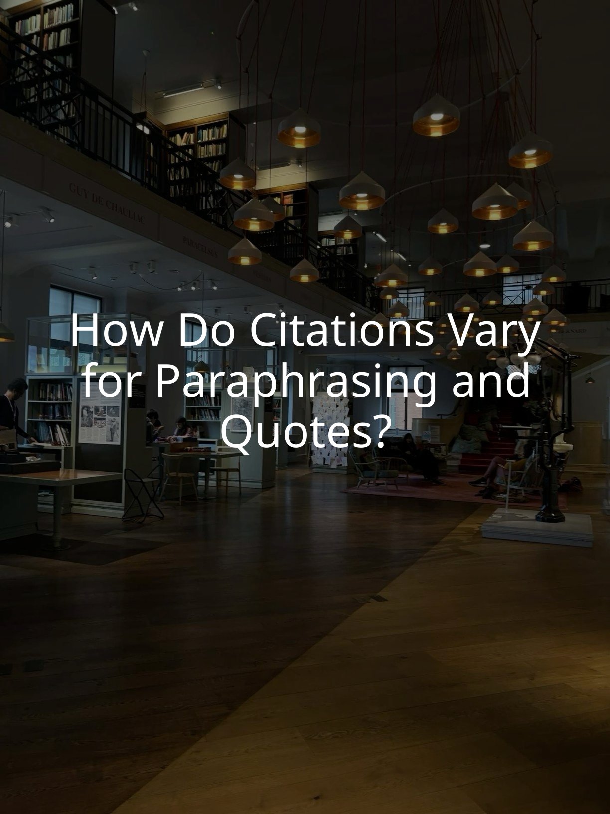 How Do Citations Vary for Paraphrasing and Quotes?