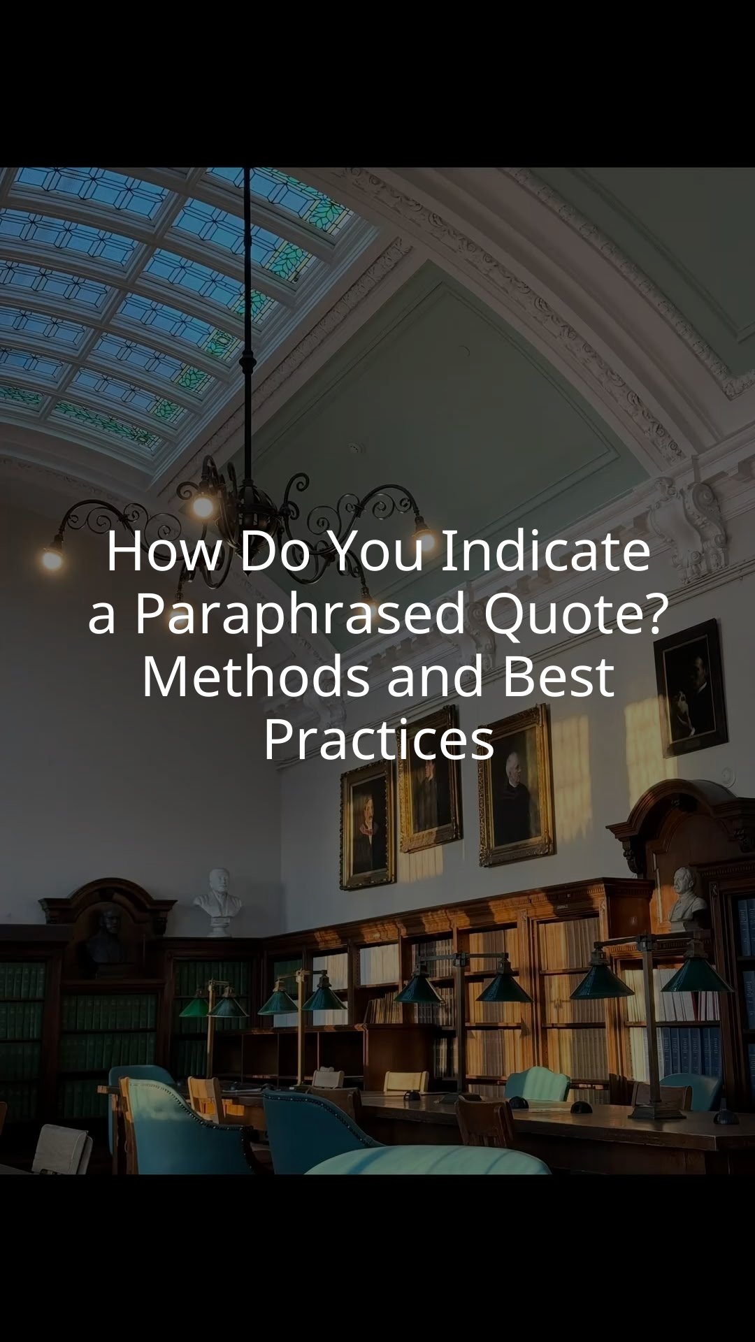 How Do You Indicate a Paraphrased Quote? Methods and Best Practices