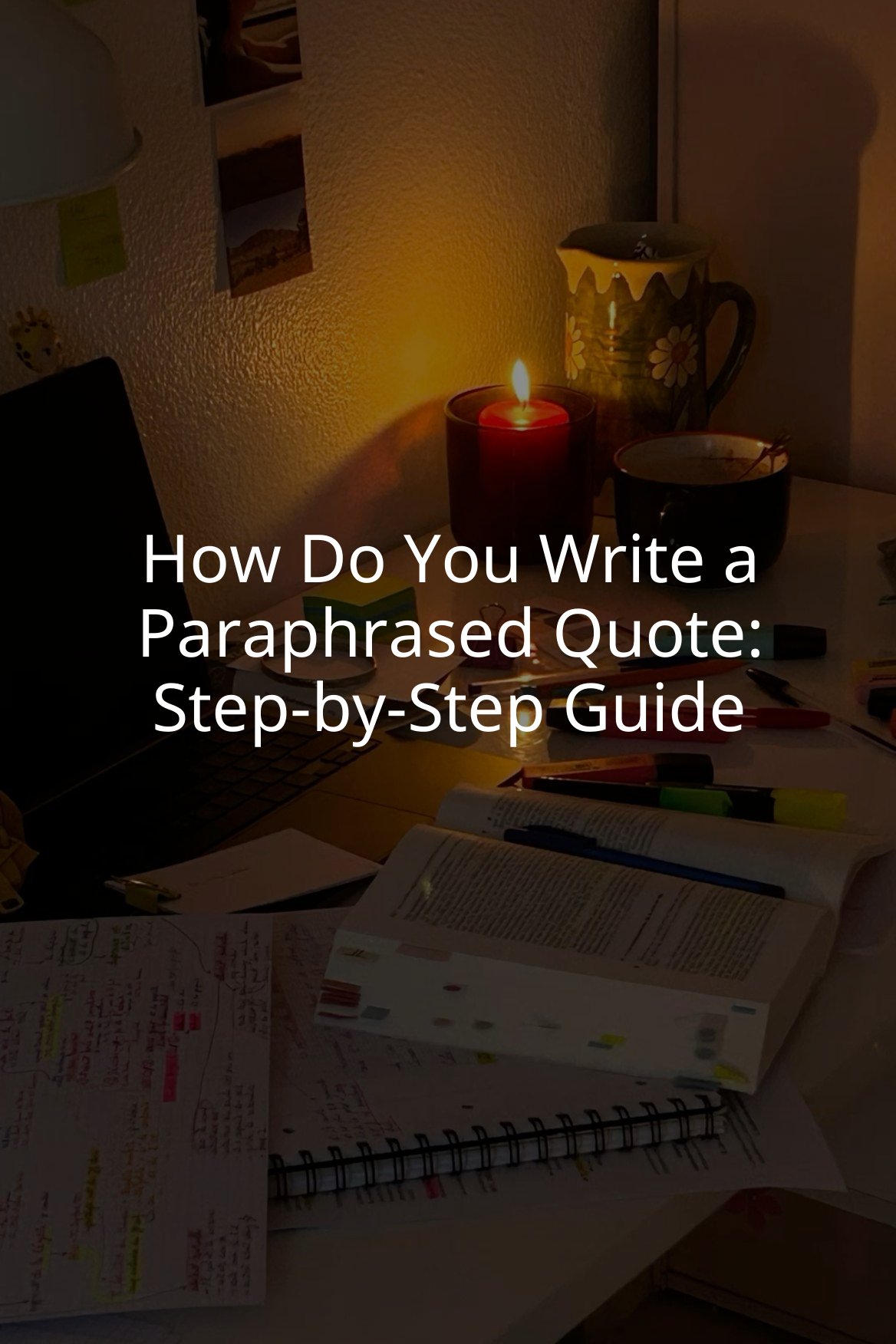 How Do You Write a Paraphrased Quote: Step-by-Step Guide