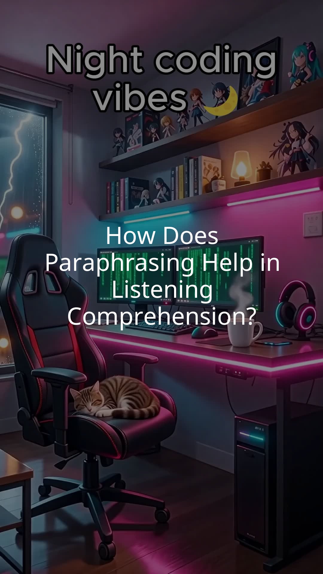 How Does Paraphrasing Help in Listening Comprehension?