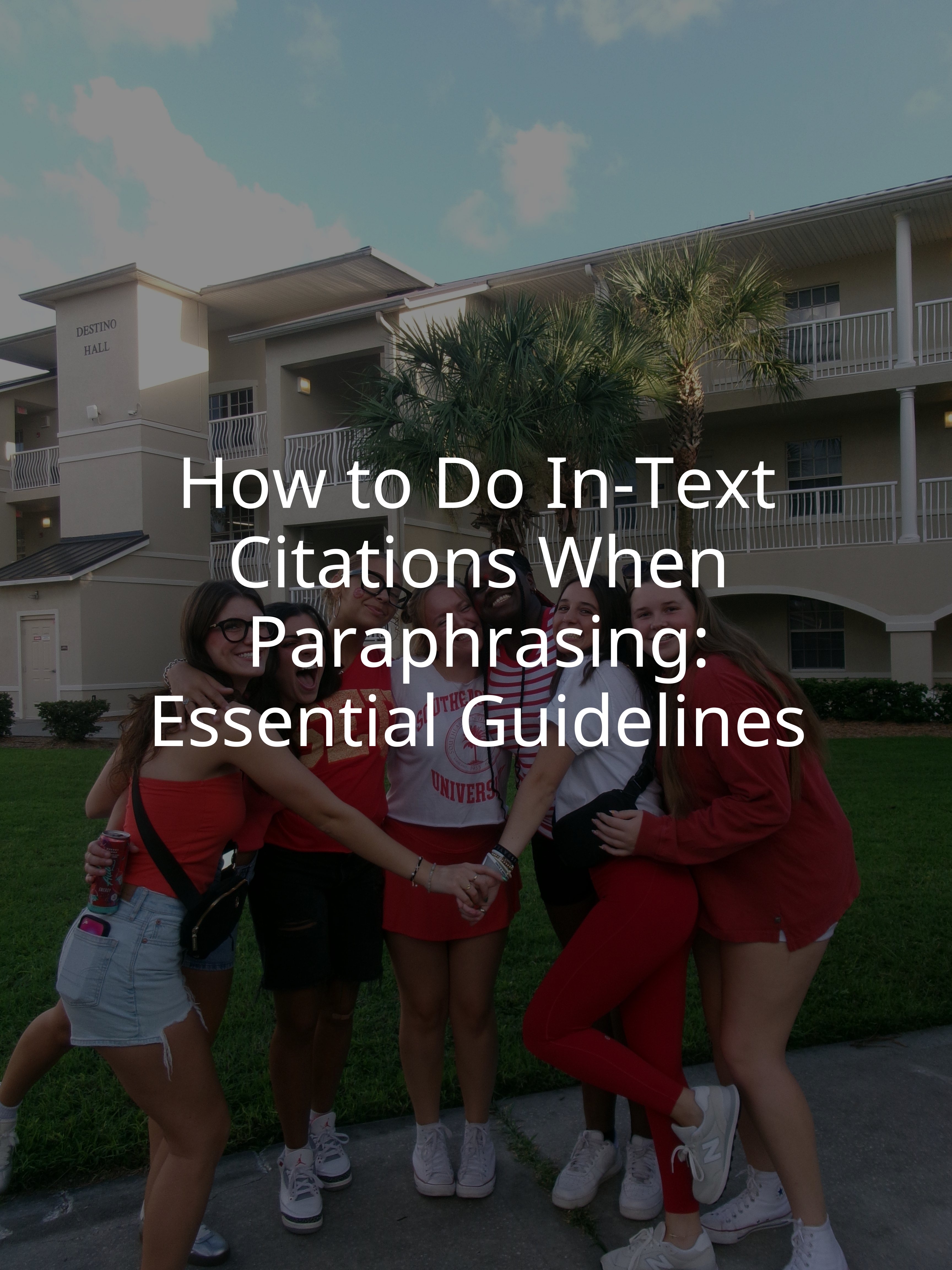 How to Do In-Text Citations When Paraphrasing: Essential Guidelines