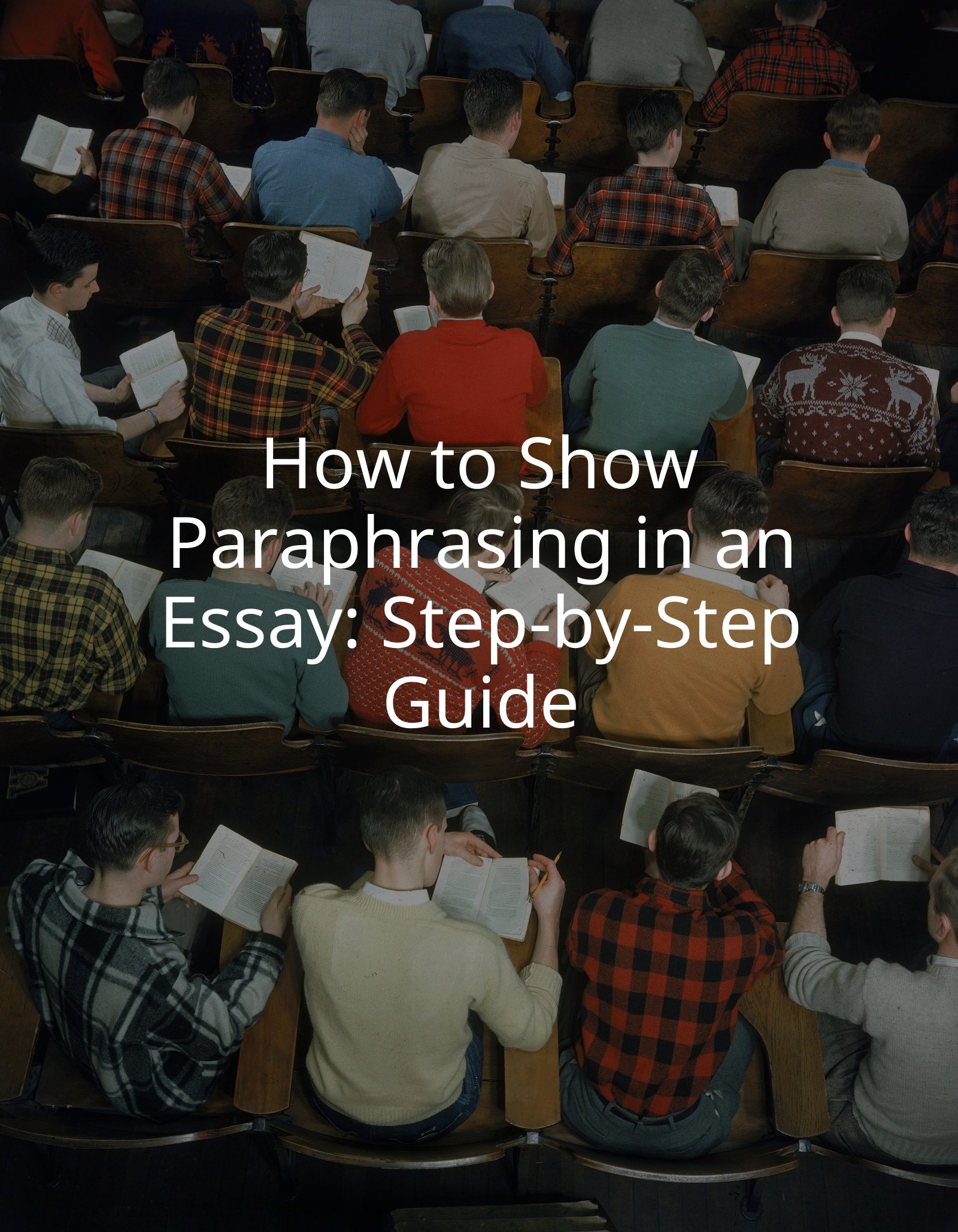 How to Show Paraphrasing in an Essay: Step-by-Step Guide