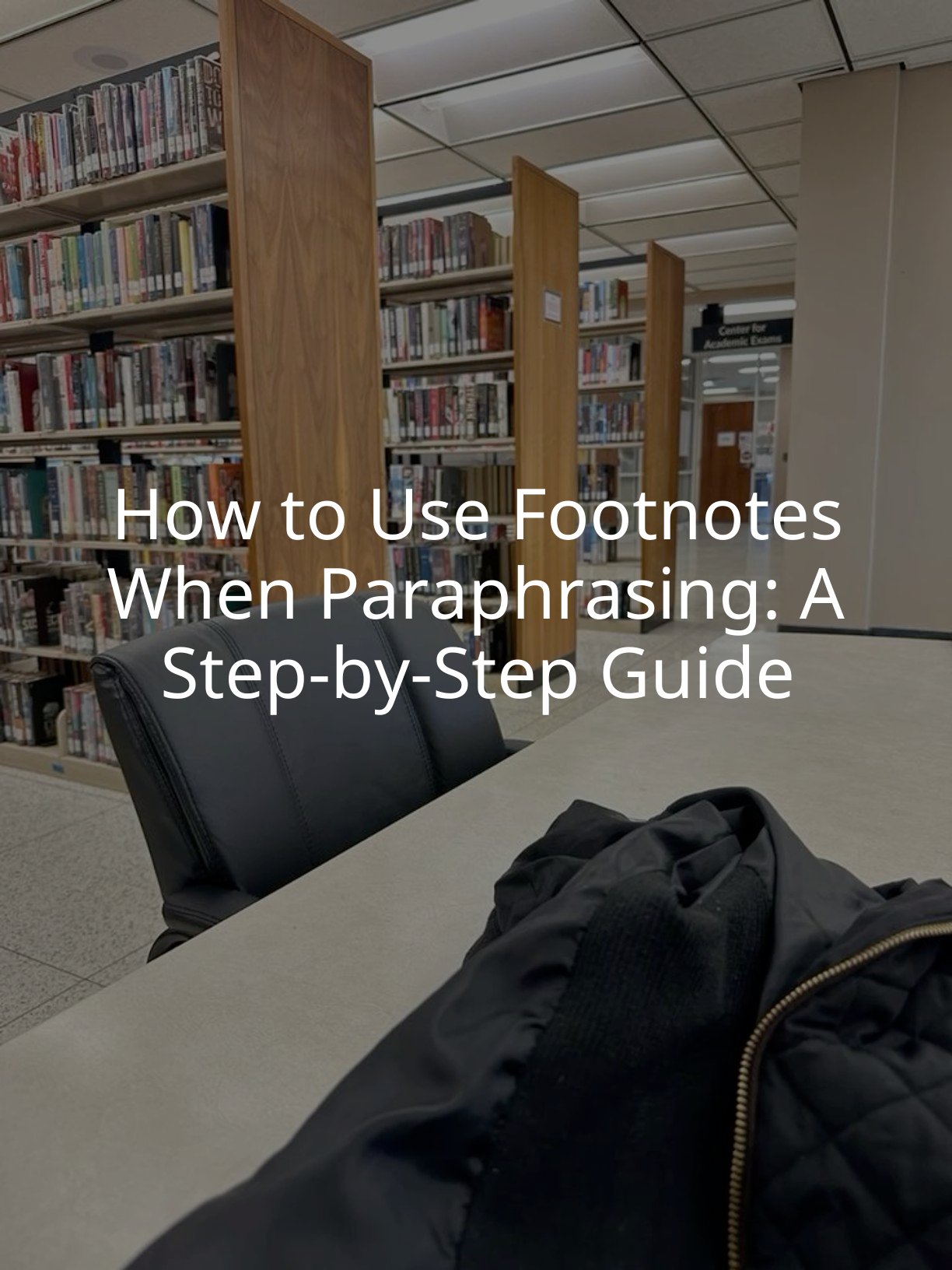 How to Use Footnotes When Paraphrasing: A Step-by-Step Guide