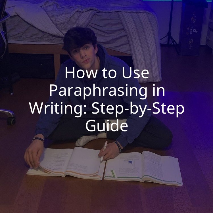 How to Use Paraphrasing in Writing: Step-by-Step Guide